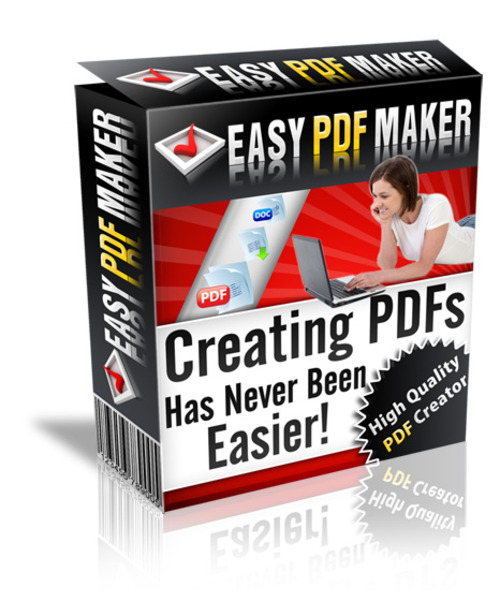 Product picture Easy PDF Maker - Internet Market Friendly Sites